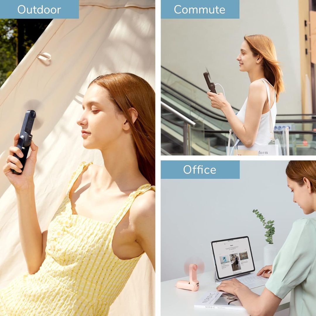 3 In 1 Handheld Mini Fan
