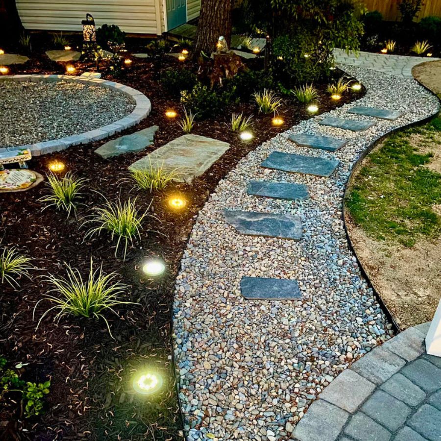 Waterproof Solar LED Lawn Light
