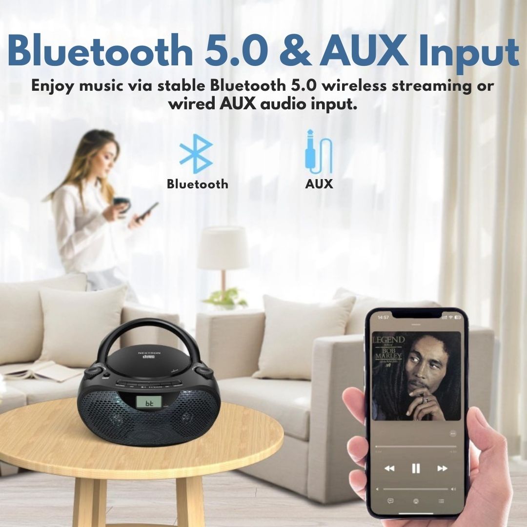 CD Player Portable Radio