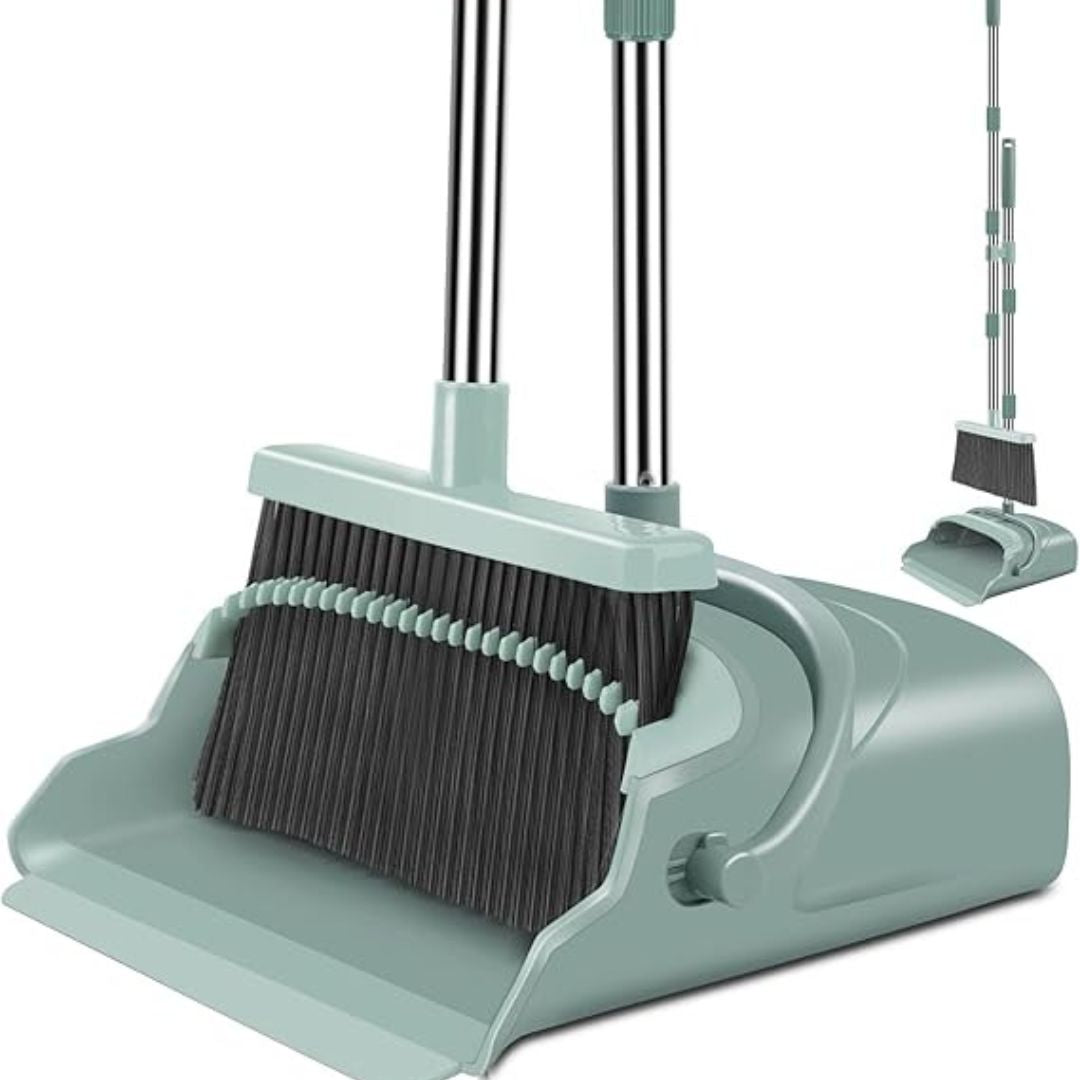 Upgrade Broom and Dustpan Set