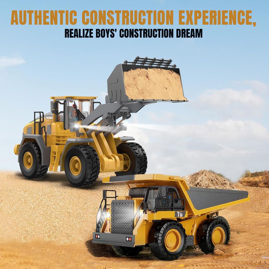 Remote Controlled Machinery - ConstructPro - Sensory Toys