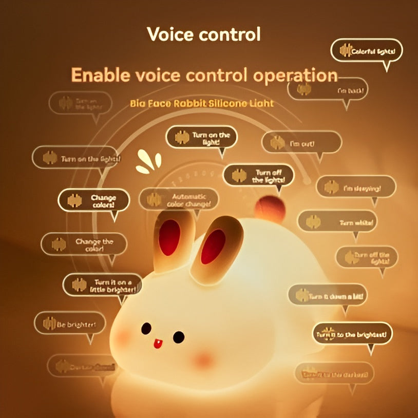 Big Face Rabbit Lamp