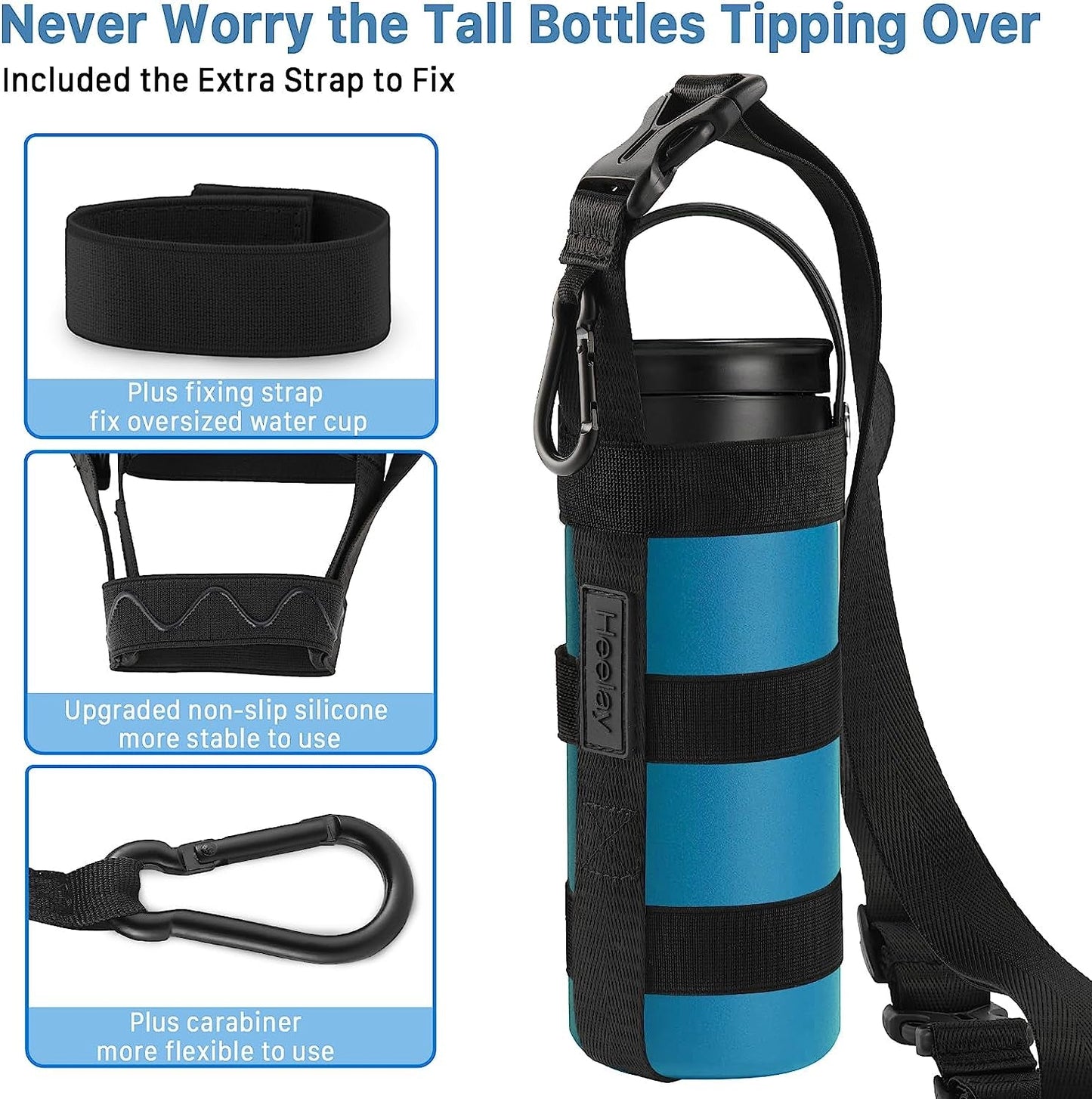Carrier Strap, for 12/25/32/40/64 Oz Universal/Hydro Flask Water Bottles