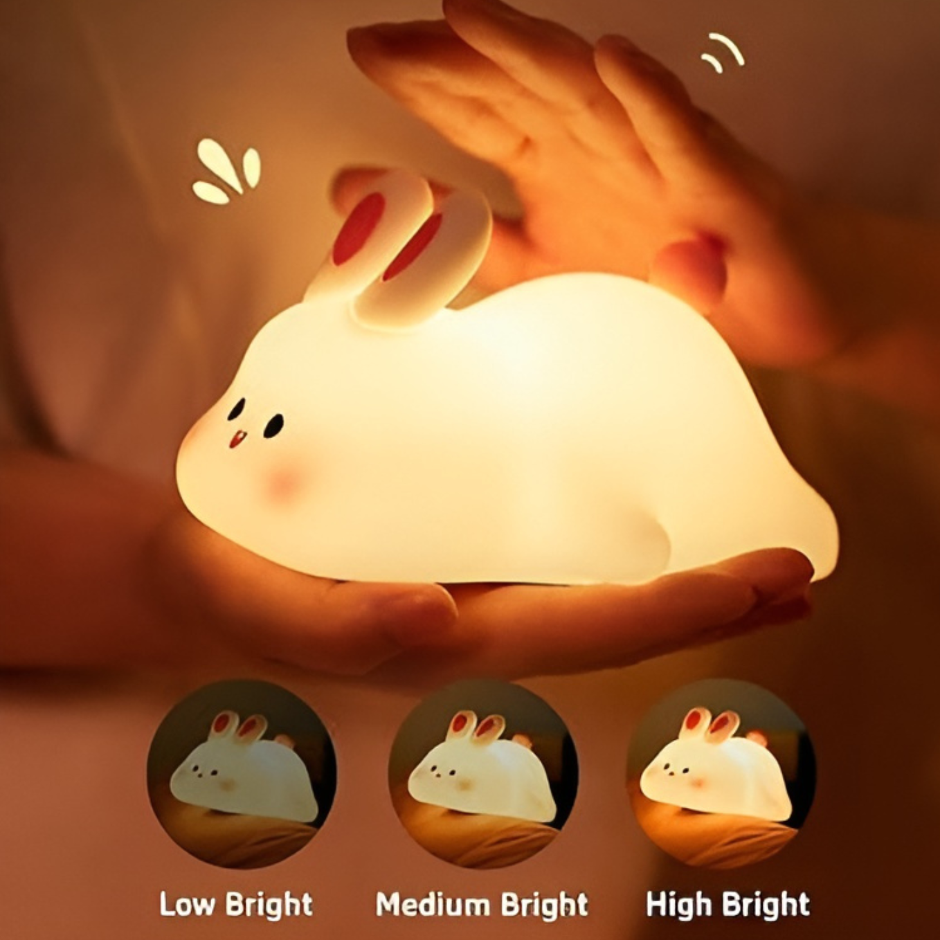 Big Face Rabbit Lamp