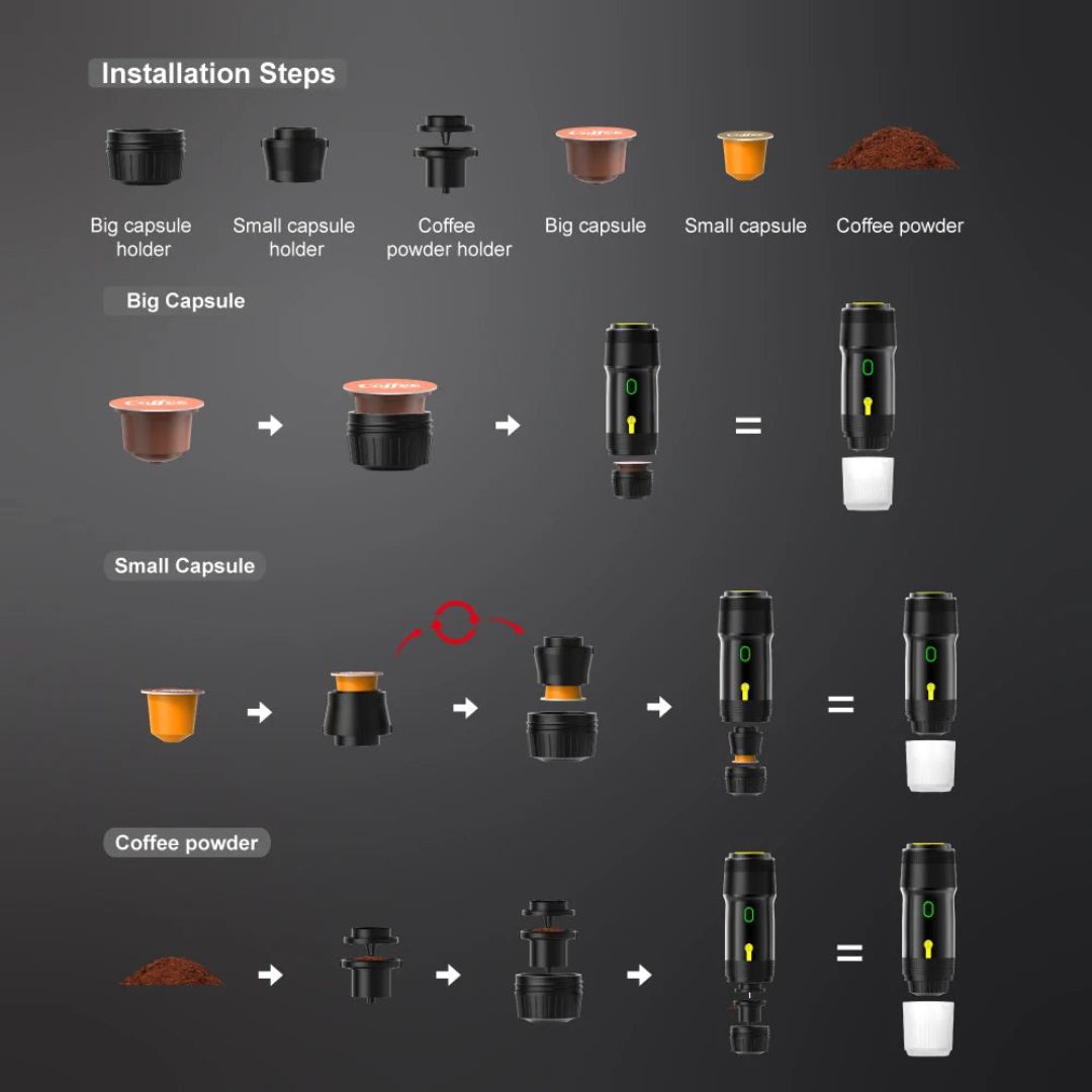 Portable Handheld Espresso Machine