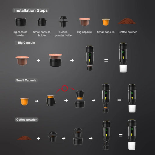 Portable Handheld Espresso Machine