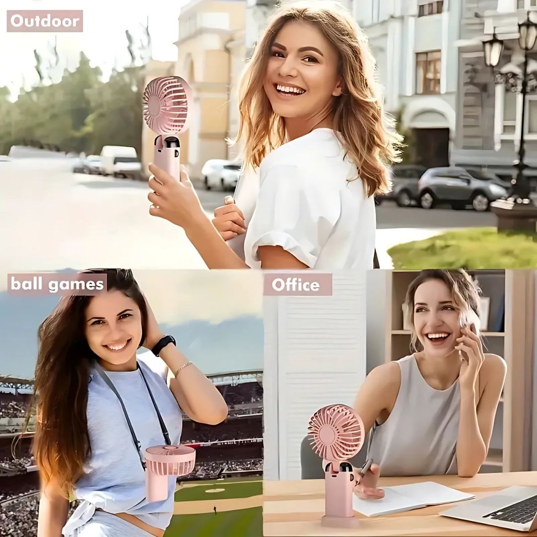 Rechargeable Handheld Fan