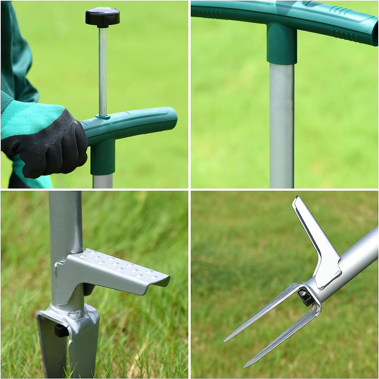 Weed Puller, Stand Up Weeder Manual Weeding Tool