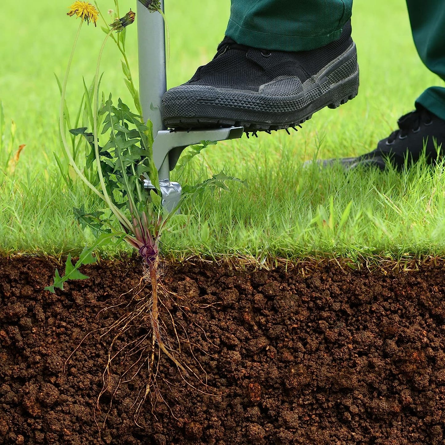 Weed Puller, Stand Up Weeder Manual Weeding Tool