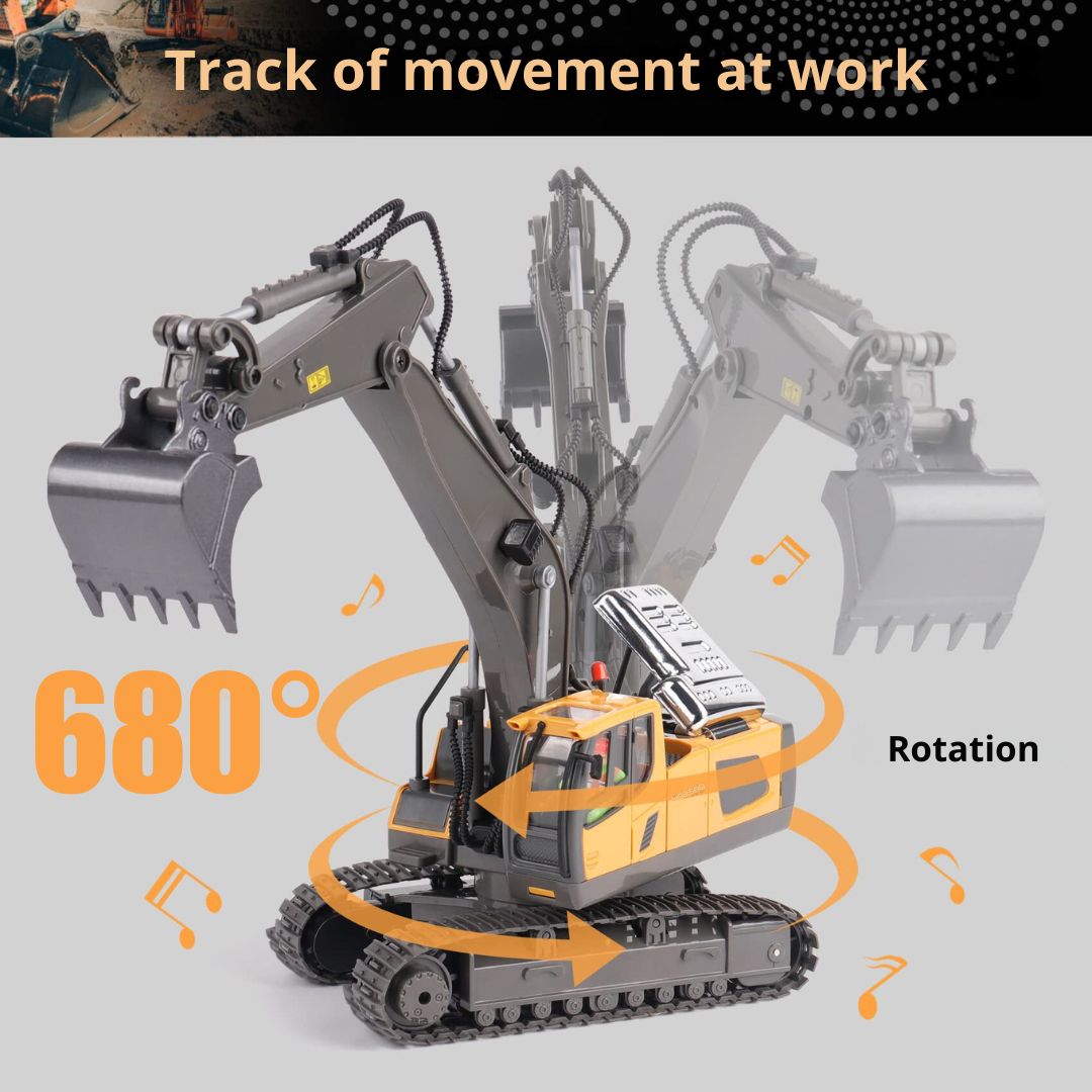 Remote Controlled Machinery - ConstructPro - Sensory Toys