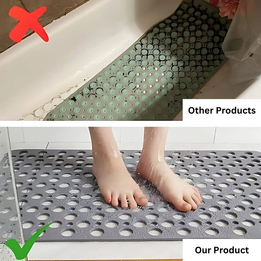 Secure Shower Mat | Non-Slip & Antibacterial
